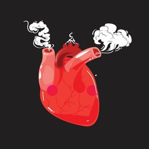 Cœur et fumée